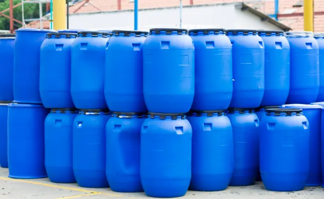 HDPE Blue Plastic Drum